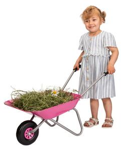 Kovový fúrik Rolly Toys 274802 ružový