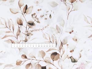 Biante Bavlnená obliečka na vankúš Sandra SA-285 Jesenné eukalypty 40 x 40 cm