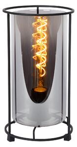 Stolná lampa DOUNIA Smoke Grey D15 cm