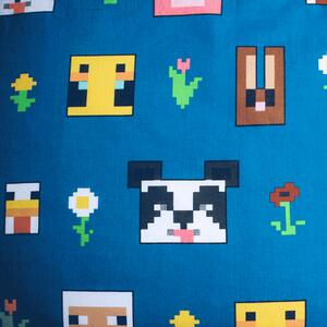 Jerry Fabrics s. r. o. Bavlnené obliečky 140x200 + 70x90 cm - Minecraft Explore overworld