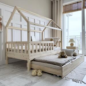 Raj posteli Posteľ Domček Blanco Plus 200x140 (s prístelkou)