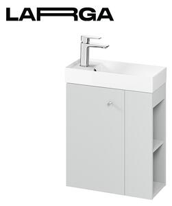 Cersanit Larga, umývadlová skrinka 50cm, šedá, S932-066-DSM