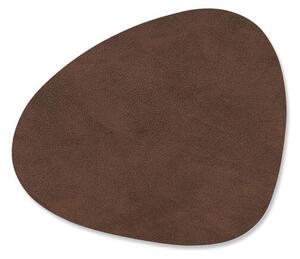 Lind DNA Podložka pod pohárik Curve Nupo, dark brown