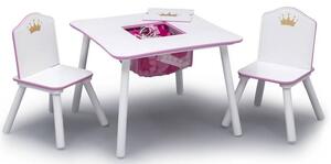 BHome Detský stôl so stoličkami Princezné
