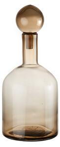 1M147 Váza - Fľaša MALIA Smoky Dove Grey, H42 cm