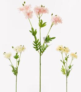 Lúčny kvet umelý biela,krémová,ružová cena za 1 ks