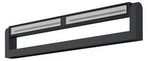 Brilagi -LED Vonkajšie nástenné svietidlo SALERNO LED/24W/230V 66 cm antracit IP65