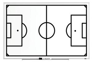 Toptabule.sk VOLTAB-1-1 Trénerská magnetická tabuľa Futbalová 40x30cm