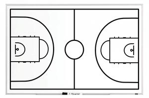 Toptabule.sk VOLTAB-1 Trénerská magnetická tabuľa Basketbalová 40x30cm