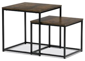 NovýNábytok.sk Set 2 príručných stolíkov Algarabias (old style wood). Vlastná spoľahlivá doprava až k Vám domov. 1121148