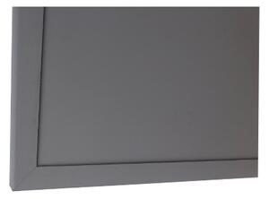 Toptabule.sk KRT01BSDR Sivá kriedová tabuľa v sivom drevenom ráme 60x120cm / nemagneticky