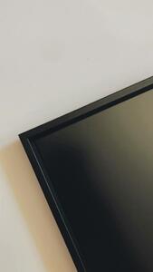 Toptabule.sk 023CC Čierna tabuľa na magnetky PREMIUM v hliníkovom čiernom ráme 90x60cm