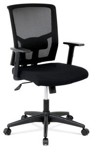 Kancelárska stolička čierna KA-B1012 BK