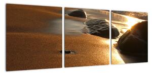 Obraz piesočné pláže (Obraz 90x30cm)