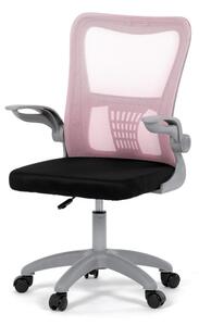 Detská otočná stolička ružová KA-K2008 PINK