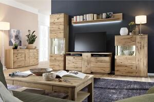 OBÝVACIA STENA, dub, farby duba Livetastic - Drevený nábytok do obývačky, Online Only