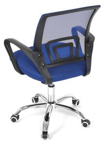 Detská otočná stolička modrá KA-L103 BLUE
