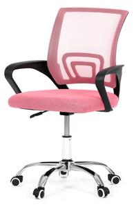 Detská otočná stolička ružová KA-L103 PINK
