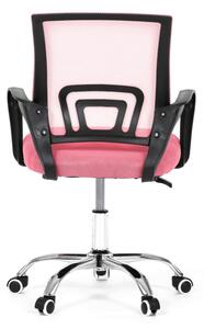 Detská otočná stolička ružová KA-L103 PINK