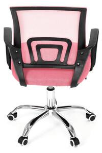 Detská otočná stolička ružová KA-L103 PINK