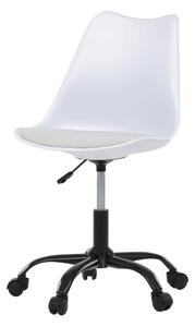 Kancelárska stolička biela KA-X7055 WT