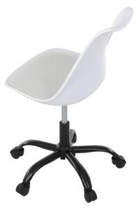 Kancelárska stolička biela KA-X7055 WT