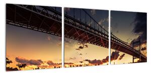 Moderný obraz mosta (Obraz 90x30cm)