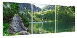 Obraz - horská príroda (Obraz 90x30cm)