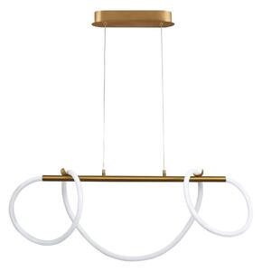 LED Luster na lanku EMMA LED/38W/230V zlatá