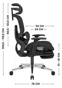 Kancelárska stolička Expert 9.3 Black