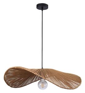 Luster na lanku CAPRI 1xE27/20W/230V pr. 60 cm bambus