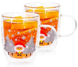 4Home Termo pohár Mug Santa Hot&Cool 270 ml, 2 ks