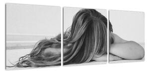 Obraz ležiace ženy (Obraz 90x30cm)