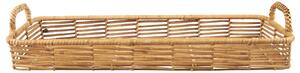Přírodní podnos s uchy Oblong Rattan / Bamboo