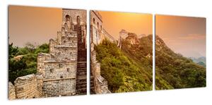 Veľký čínsky múr - obraz (Obraz 90x30cm)