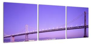 Obraz dlhého mosta (Obraz 90x30cm)