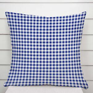 Biante Bavlnená obliečka na vankúš Sandra SA-057 Modro-biele kocky 30 x 50 cm