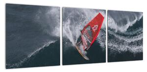 Obraz windsurfing (Obraz 90x30cm)