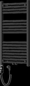 Mexen Mars, elektrické vykurovacie teleso 900 x 500 mm, 600 W, čierna, W110-0900-500-2600-70