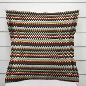 Biante Bavlnená obliečka na vankúš s lemom Sandra SA-097 Retro cik cak 40 x 40 cm