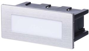 ZC0108 EMOS LED orientačné svietidlo, obdĺžnik 1,5W teplá biela IP65 nerez