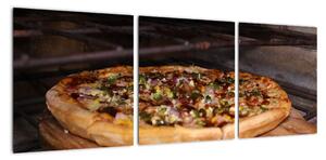 Obraz pizza - obraz do kuchyne (Obraz 90x30cm)