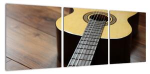 Obraz gitary (Obraz 90x30cm)