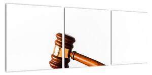 Moderný obraz - sudca, advokát (Obraz 90x30cm)