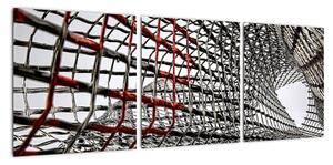 Obraz kovové mreže (Obraz 90x30cm)