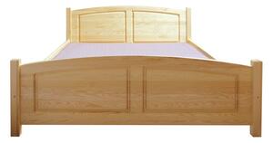 Klasická manželská posteľ - POS05: Borovica 140cm