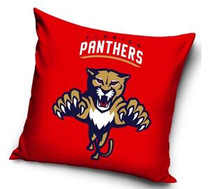Vankúšik NHL Florida Panthers Red Wild 40x40 cm