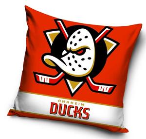 Vankúšik NHL Anaheim Ducks Orange Mask 40x40 cm