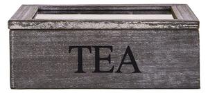 CAMPAGNE Škatuľa na čaj 3 priehradky