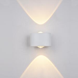 PL-260W ITALUX Gilberto moderné exteriérové nástenné svietidlo 2W=120lm LED biele svetlo (3000K) IP54
